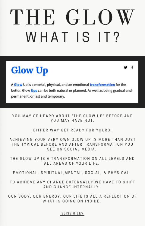 The 5 Secrets to Your Next Glow Up