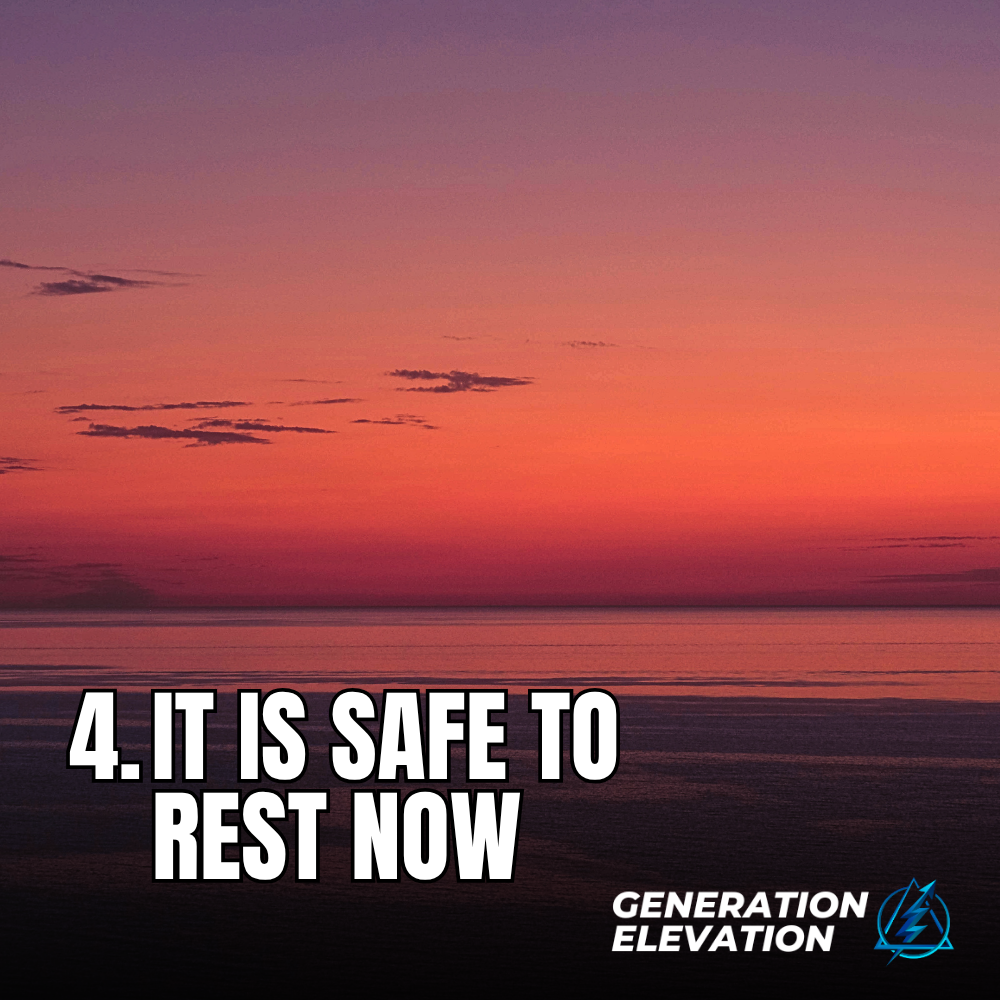 It Is Safe To Rest Now