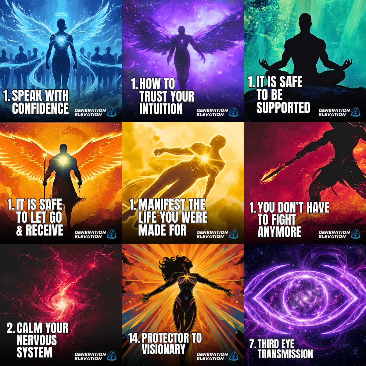The Complete Meditation Library: 84 Meditations All Six Archetype Journeys